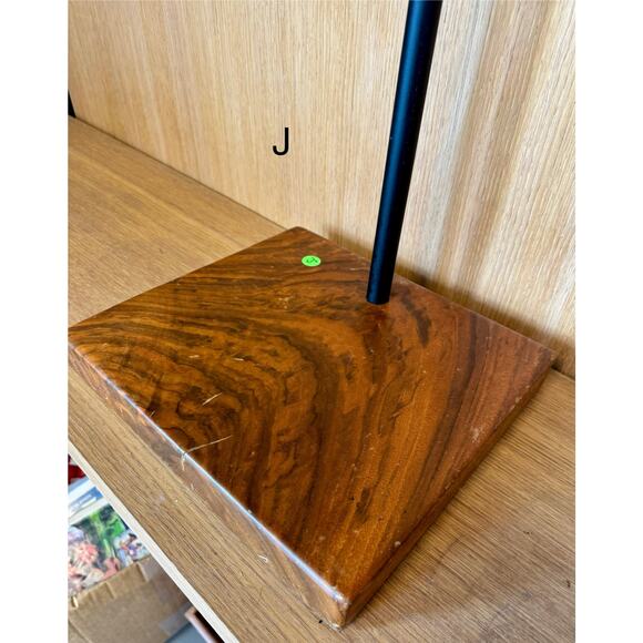 “J” Custom Steel & Wood Retail Display Stand – Adjustable Height - Picture 3 of 5